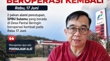 2 Pekan Tutup, SPBU Sulamu Dijadwalkan Akan Buka Kembali. Manajemen Ungkap Alasannya.!!