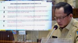 Foto: Mendagri, Tito Karnavian saat mengikuti RDP bersama Komisi II DPR RI, Senin 8 Juni 2026