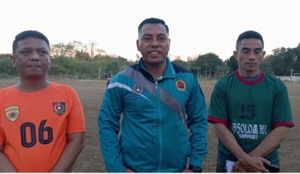 Sambut HUT RI ke-81, Absalom Buy Hidupkan Mimpi Pesepak Bola Lokal di Kupang Barat