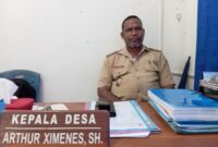 Foto: Kepala Desa Manusak, Arthur Ximenes, SH.