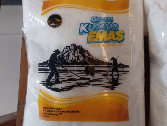 Foto: Produk Garam Kupang Emas