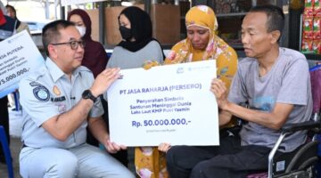 Dalam 24 Jam, Jasa Raharja Serahkan Santunan Kepada Ahli Waris Korban Kebakaran KMP Putri Yasmin