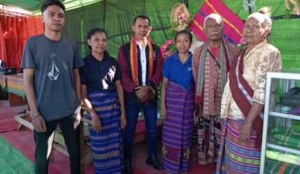 Semarak HUT RI ke-81 di Fatuleu: Desa Sillu Pamerkan Tenun Ikat Pewarna Alam dan Generasi Penenun Cilik
