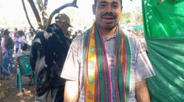 Foto: Masrik Lalan, Pemilik lahan, lokasi kegiatan perayaan HUT RI ke-81 di Kecamatan Fatuleu.