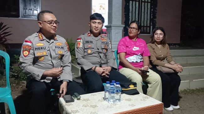 Gelar Sosialisasi di Tarus, Samapta Polda NTT Rangkul Warga Tekan Miras hingga Pencurian Ternak