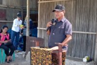 Foto: Bupati Kupang, Yosef Lede, S.H., di Desa Sumlili, Selasa (25/08/2026)