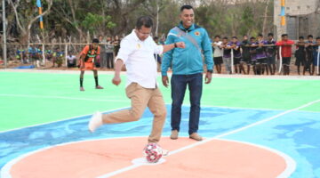 Buka Uitiuh Tuan Cup 4, Bupati Kupang Tegaskan Sportivitas dan Komitmen Jaring Bakat Lokal Semau