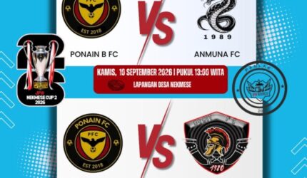 Sepak Bola, Magnet Hiburan, Dan Tonggak Sejarah Baru Olahraga Amarasi di JPW Nekmese Cup II 2026