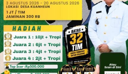 Kades Kuanheun Cup IV Memanas: Tuan Rumah dan Tim Legendaris Tersingkir, 16 Tim Terbaik Siap Sikut Berebut Takhta!
