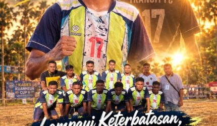 Lampaui Keterbatasan, Seven Desmon Radja, Pahlawan Transit FC Menuju Final Kades Kuanheun Cup V 2026