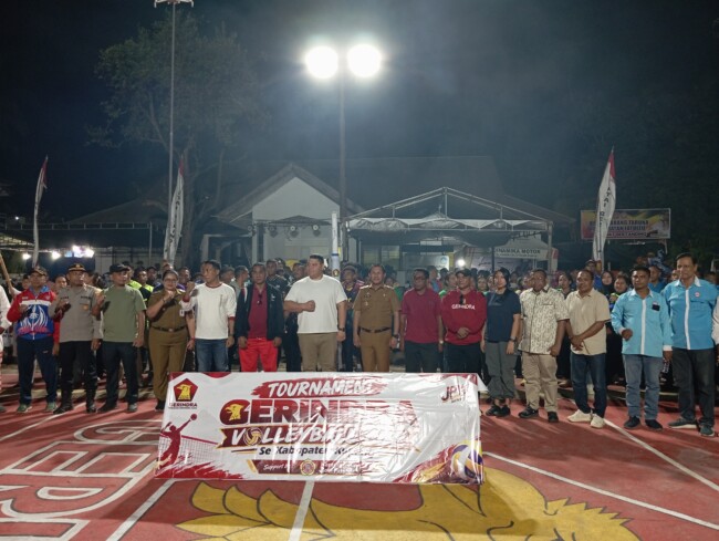 Gerindra Volly Cup 1 Resmi Dibuka: Jadi Wadah Jaring Bibit Atlet hingga Penggerak UMKM di Kabupaten Kupang 1 Gerindra Volly Cup 1 Resmi Dibuka: Jadi Wadah Jaring Bibit Atlet hingga Penggerak UMKM di Kabupaten Kupang