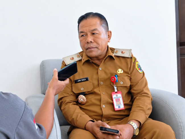 Foto: Kepala Dinas PMD Kabupaten Kupang, Jon Sula. (gambar/AtlasNews)