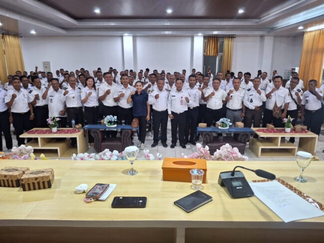 Percepat Pembangunan Desa, Dinas PMD Kabupaten Kupang Gandeng Kejaksaan hingga Bapenda Rakor 160 Kades