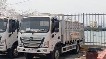 Misteri Puluhan Truk Putih ‘Kopdes Merah Putih’ Berplat Merah Mengular di Pelabuhan Bolok