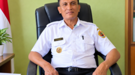 Foto: Kepala Desa Noelbaki, Oktovianus Logobuke