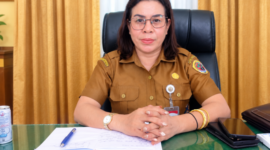 Foto: Kepala Peternakan Kabupaten Kupang,. Oktaviana Manulangga 