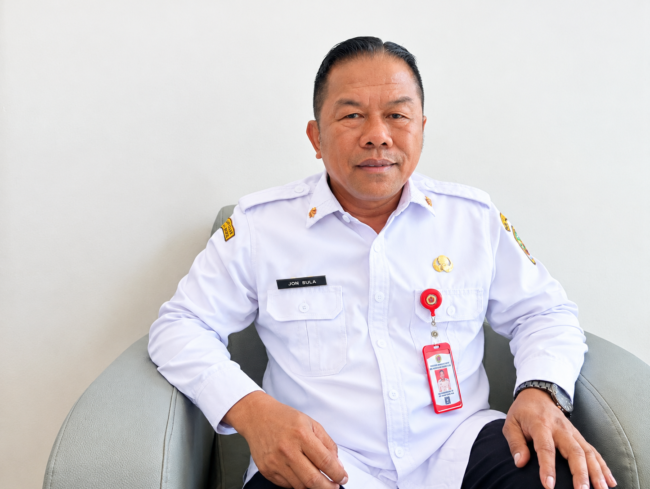 Foto: Kepala Dinas PMD Kabupaten Kupang, Jon Sula
