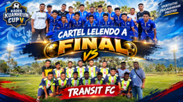 Duel Sengit! Transit FC Tantang Tembok Kokoh Cartel Lelendo A di Final Kades Kuanheun Cup V 2026