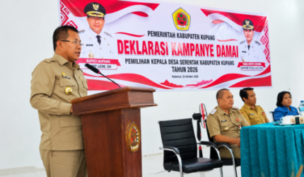 Peringatan Keras Bupati Kupang: Jika Terjadi PSU Pilkades 2026, Camat hingga Panitia Wajib Ganti Rugi Anggaran!